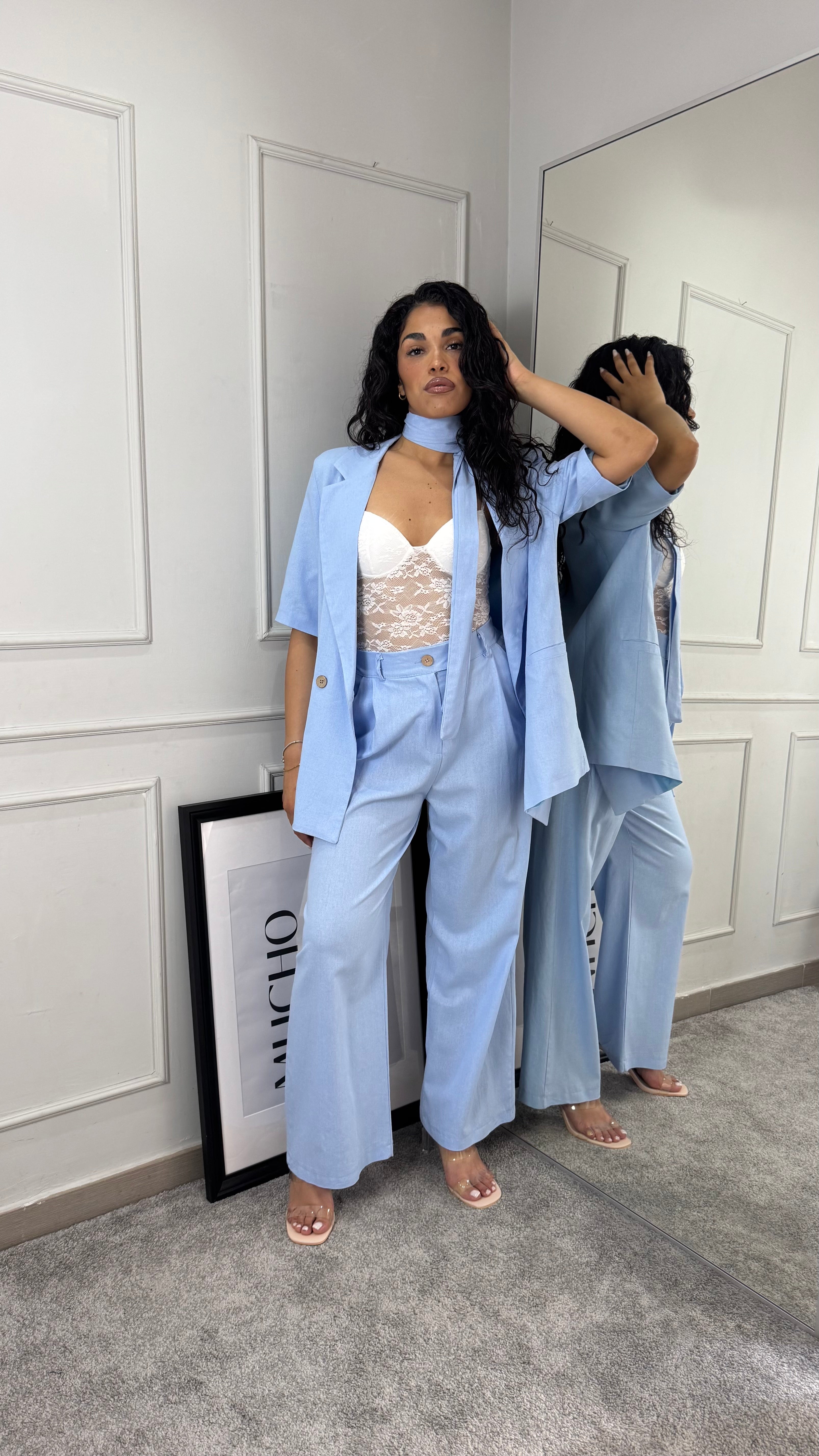 Tailleur in lino