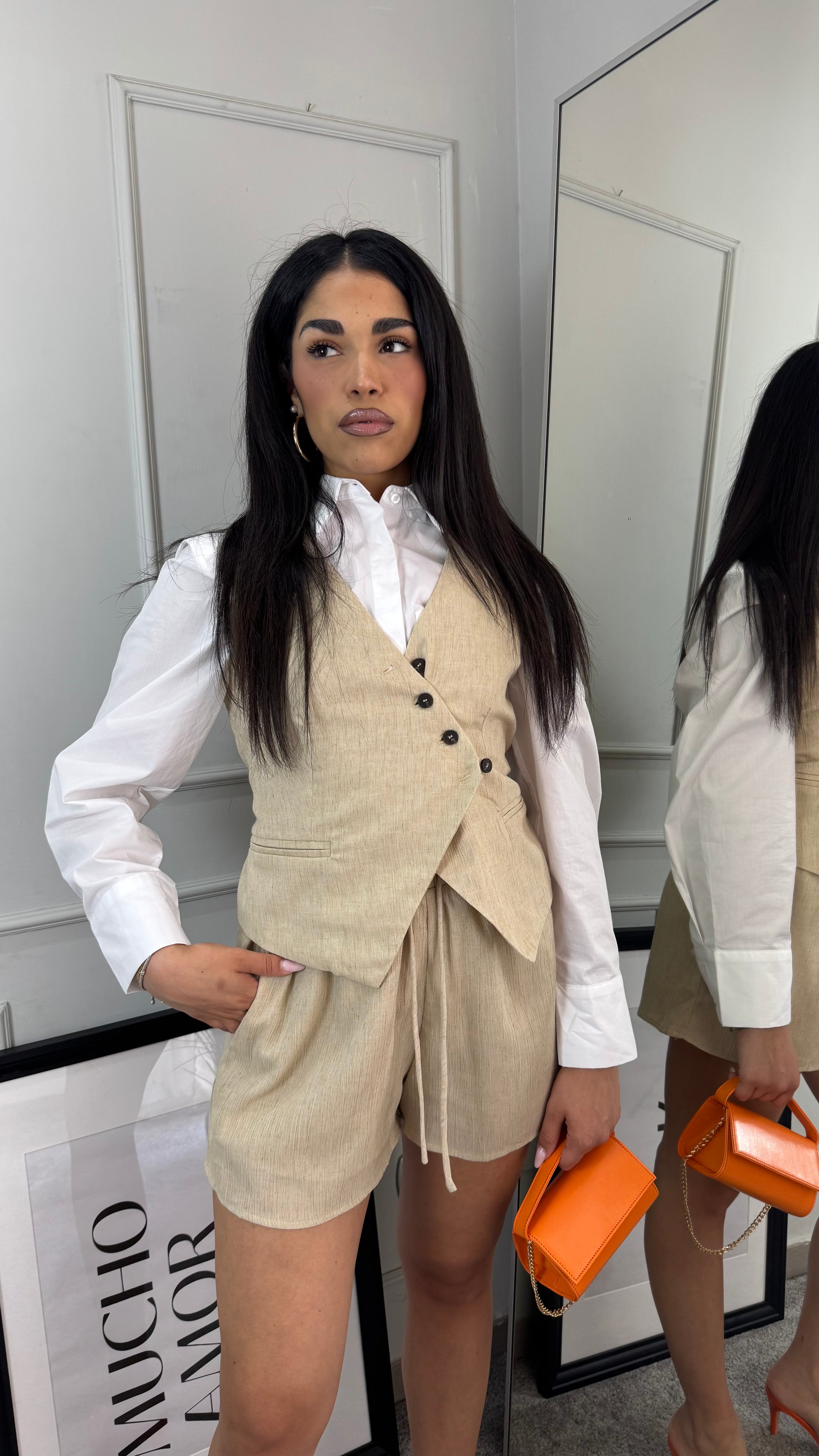 Coordinato in lino Manosque - Gieltotalook