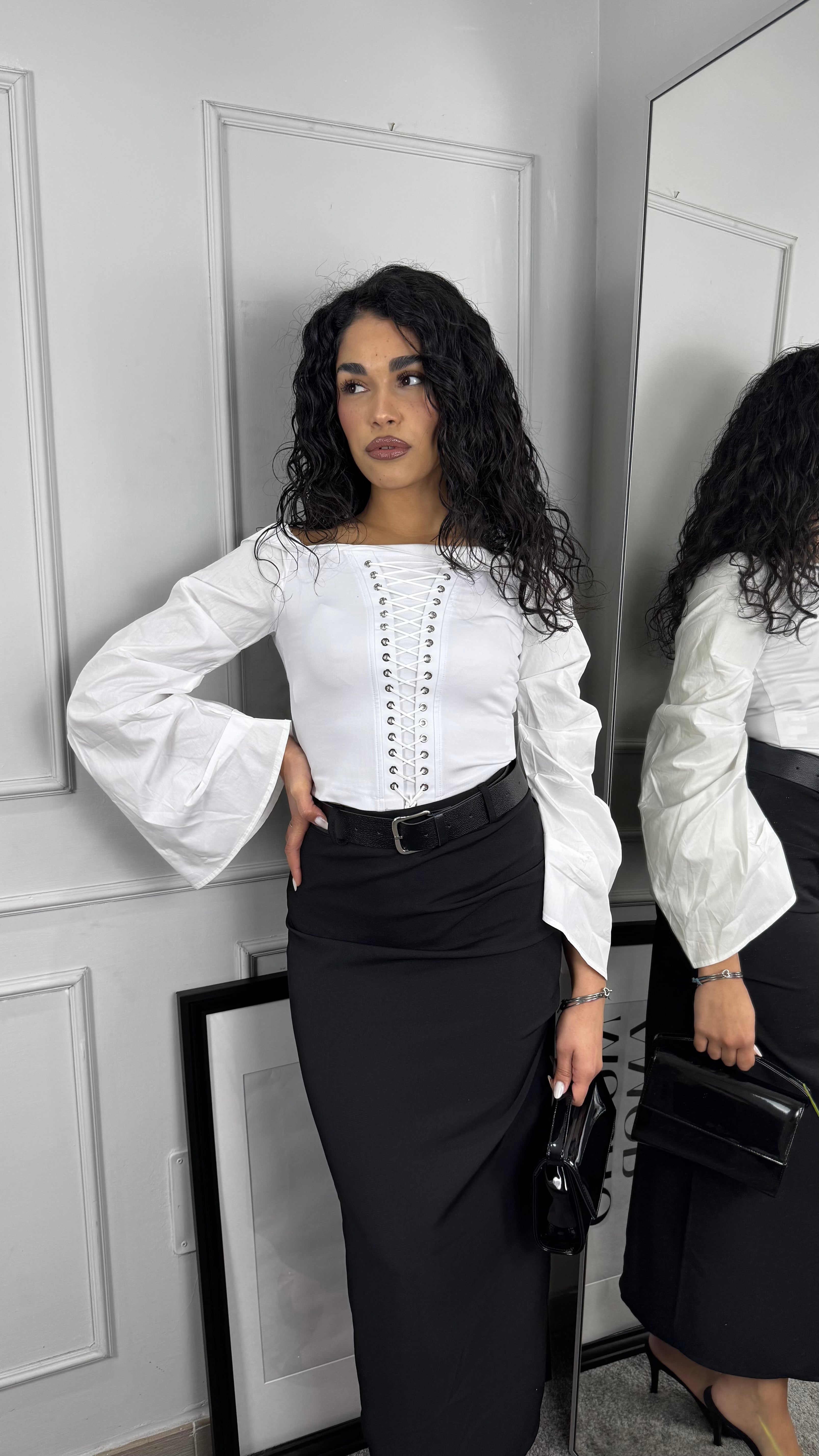 Camicia bustier - Gieltotalook