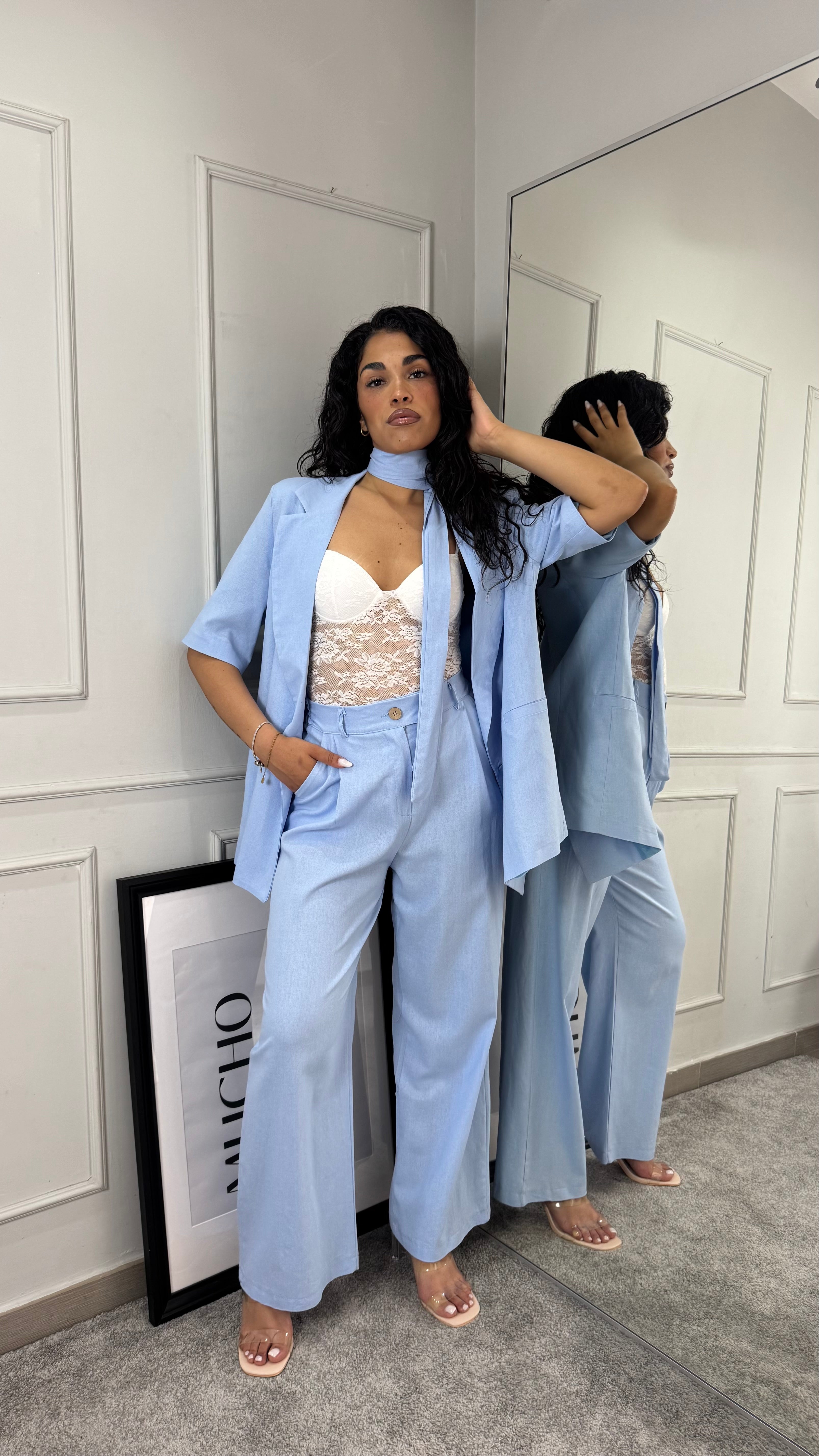 Tailleur in lino