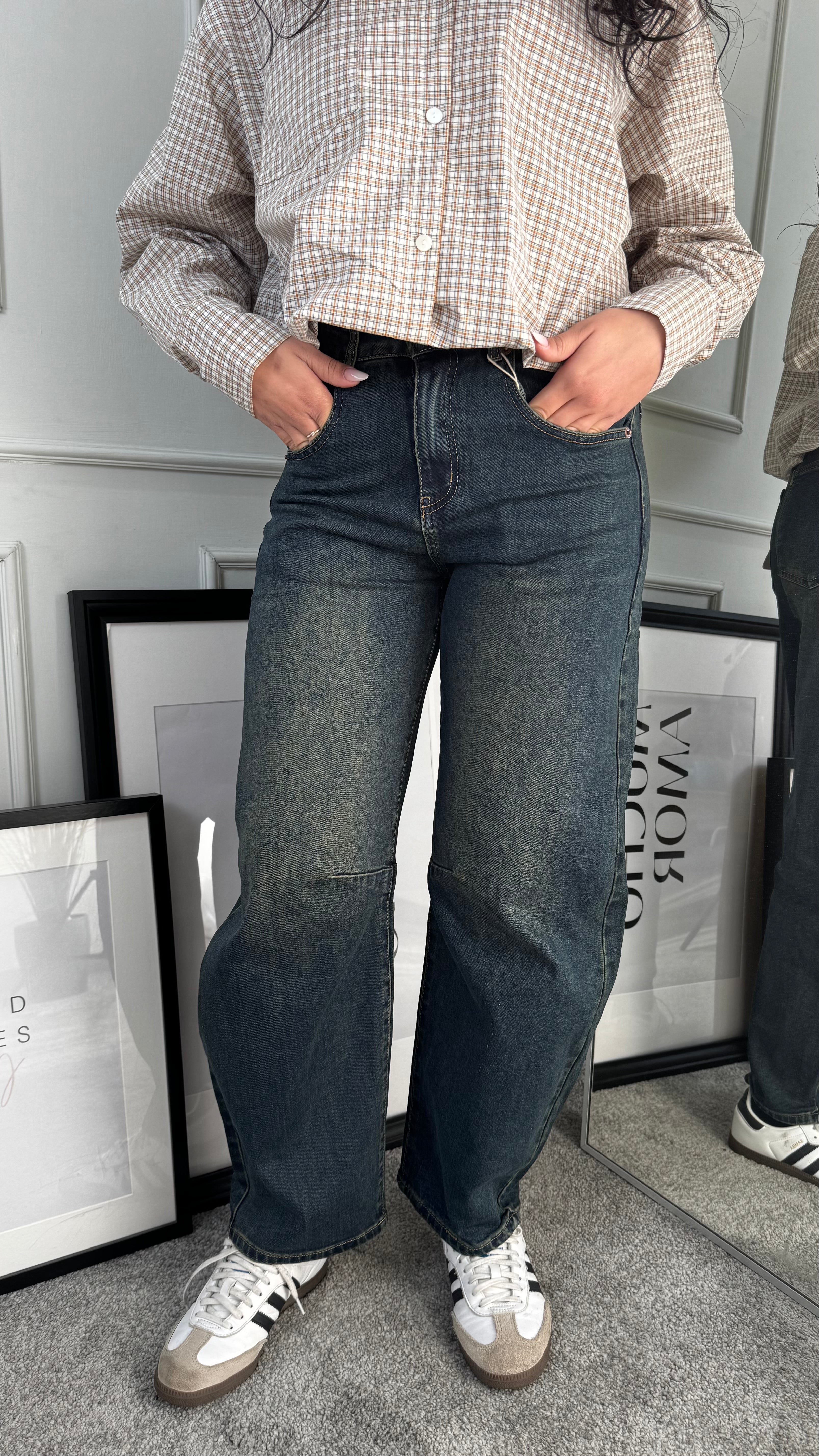 Jeans barrell - Gieltotalook