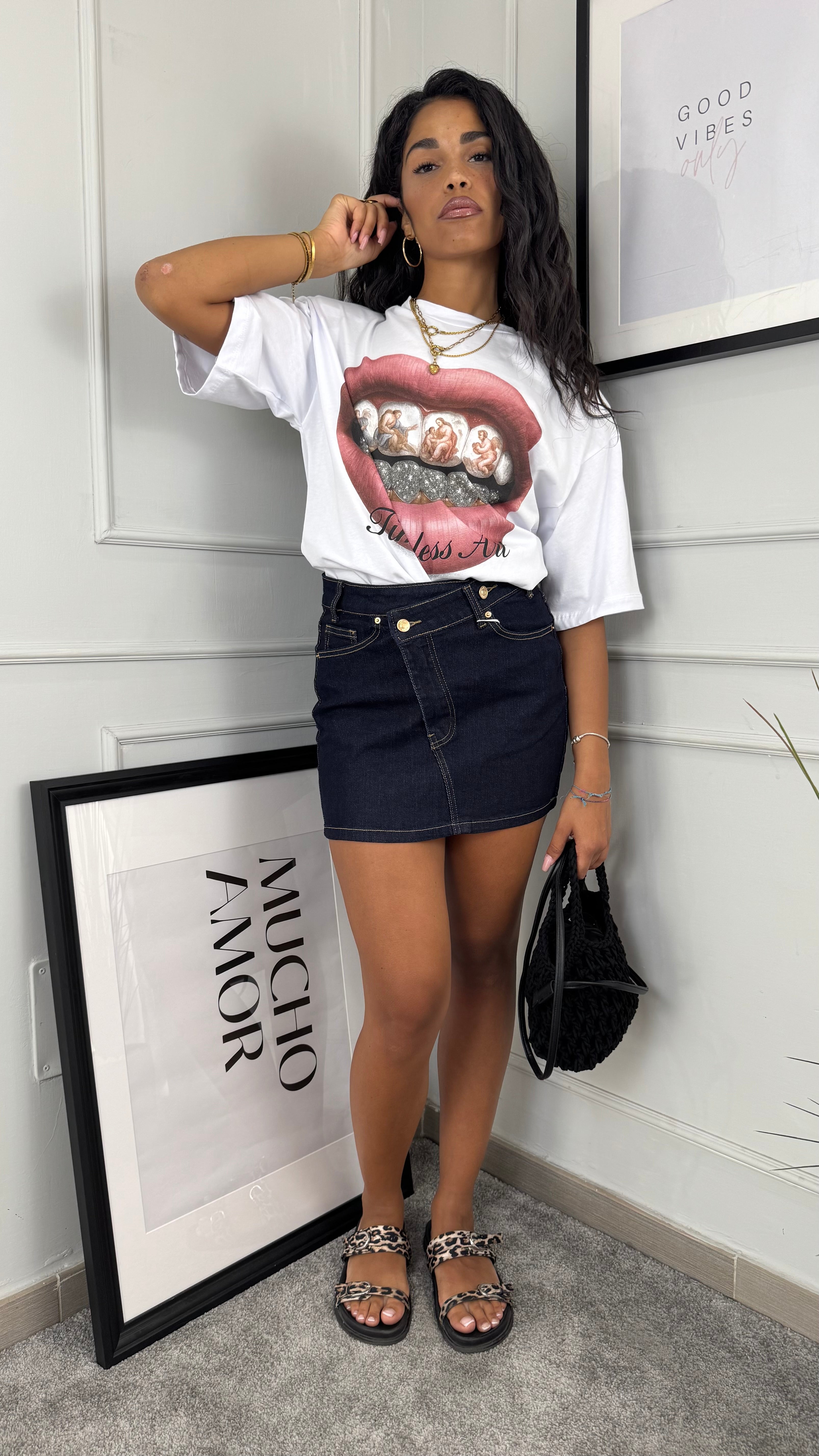 T-shirt timeless art - Gieltotalook