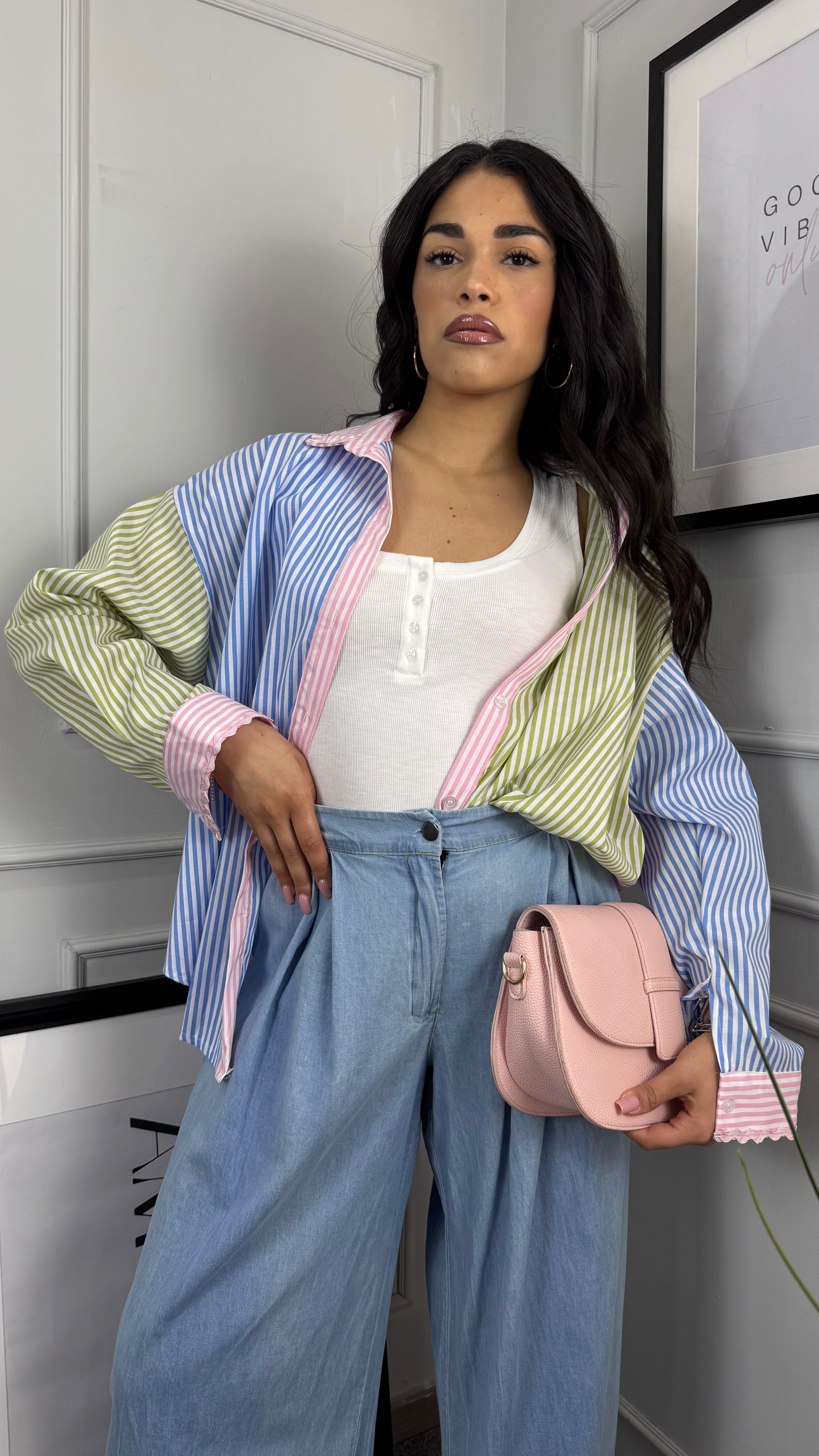 Camicia millerighe rambow - Gieltotalook