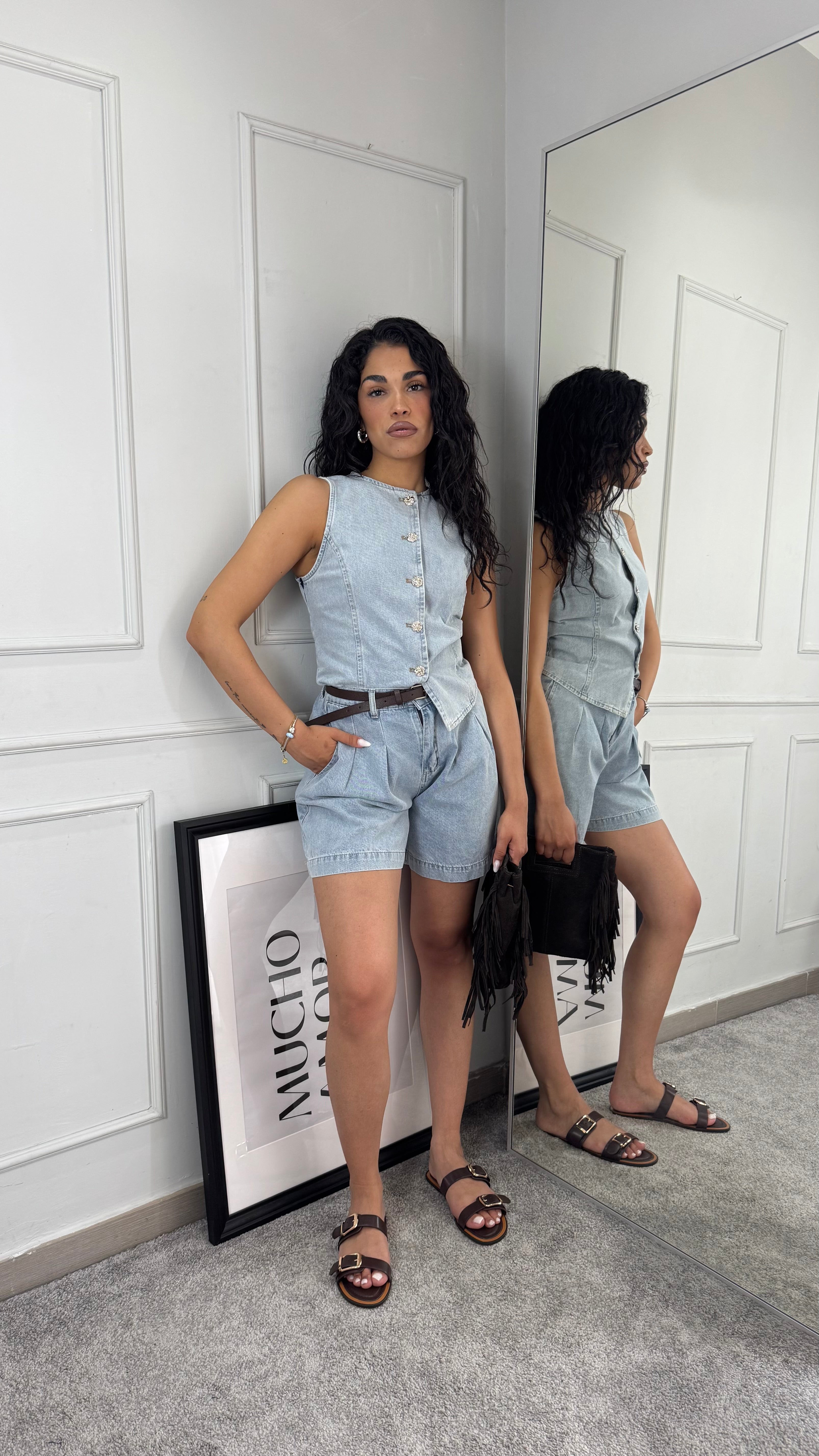 Coordinato in Denim