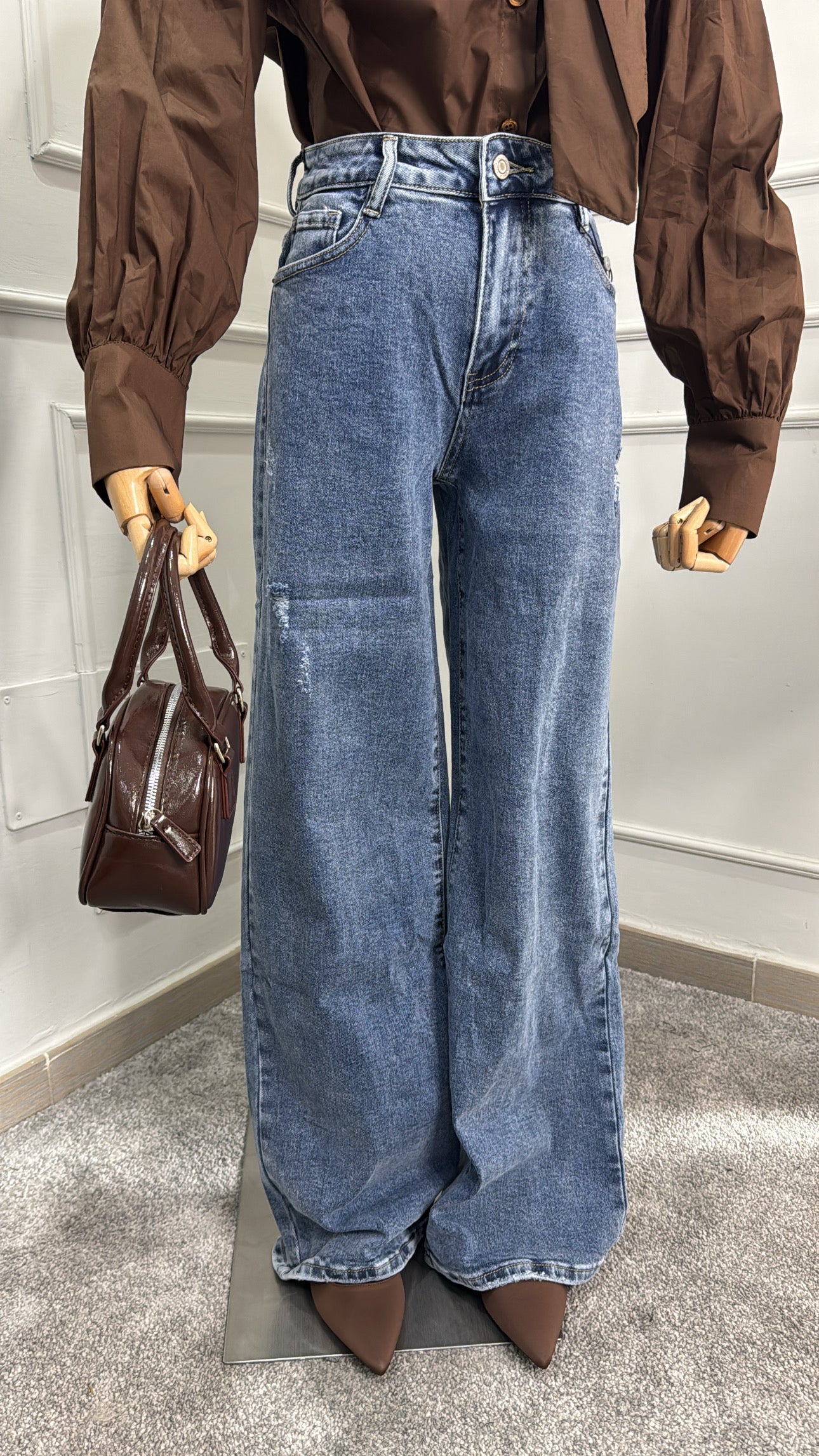 Jeans dadfit - Gieltotalook