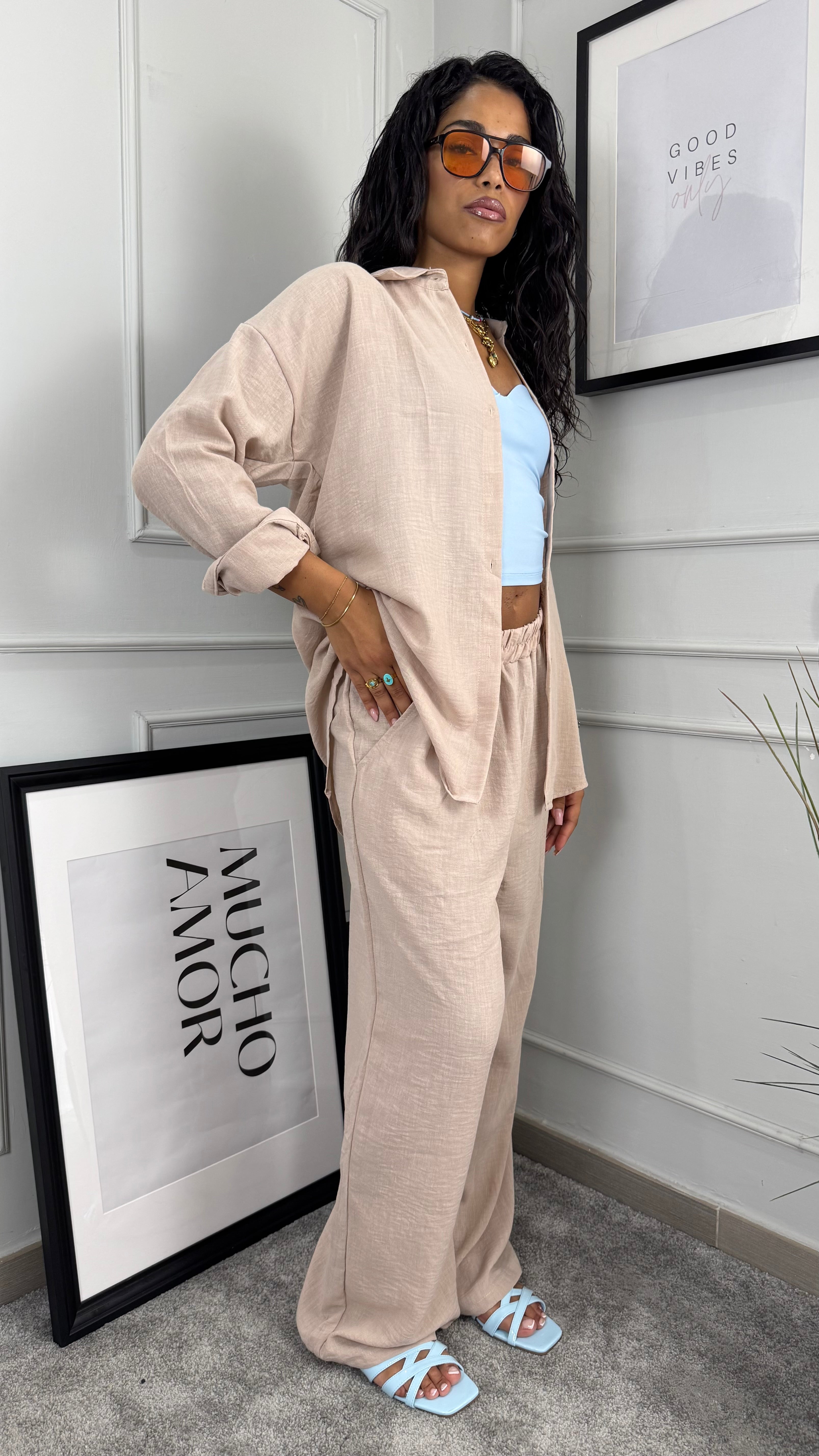 Coordinato misto lino lory - Gieltotalook