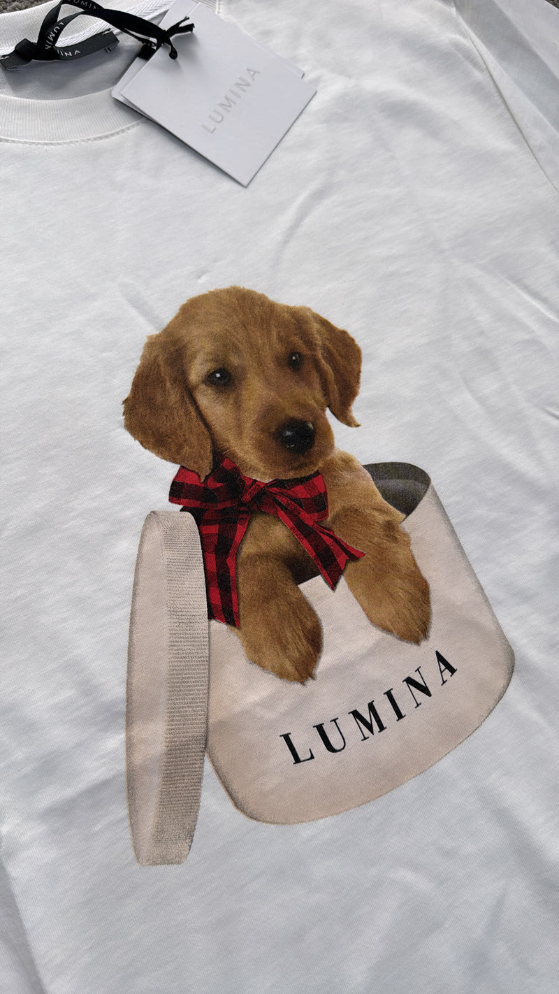 T-shirt dog lumina