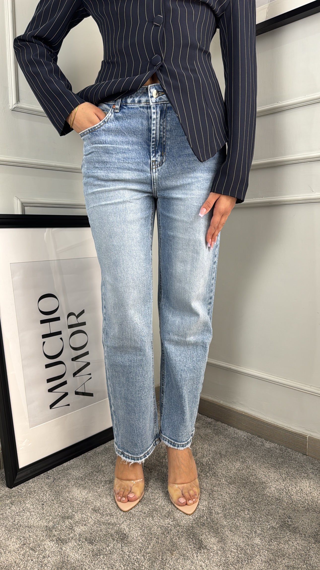 Jeans momfit curvy