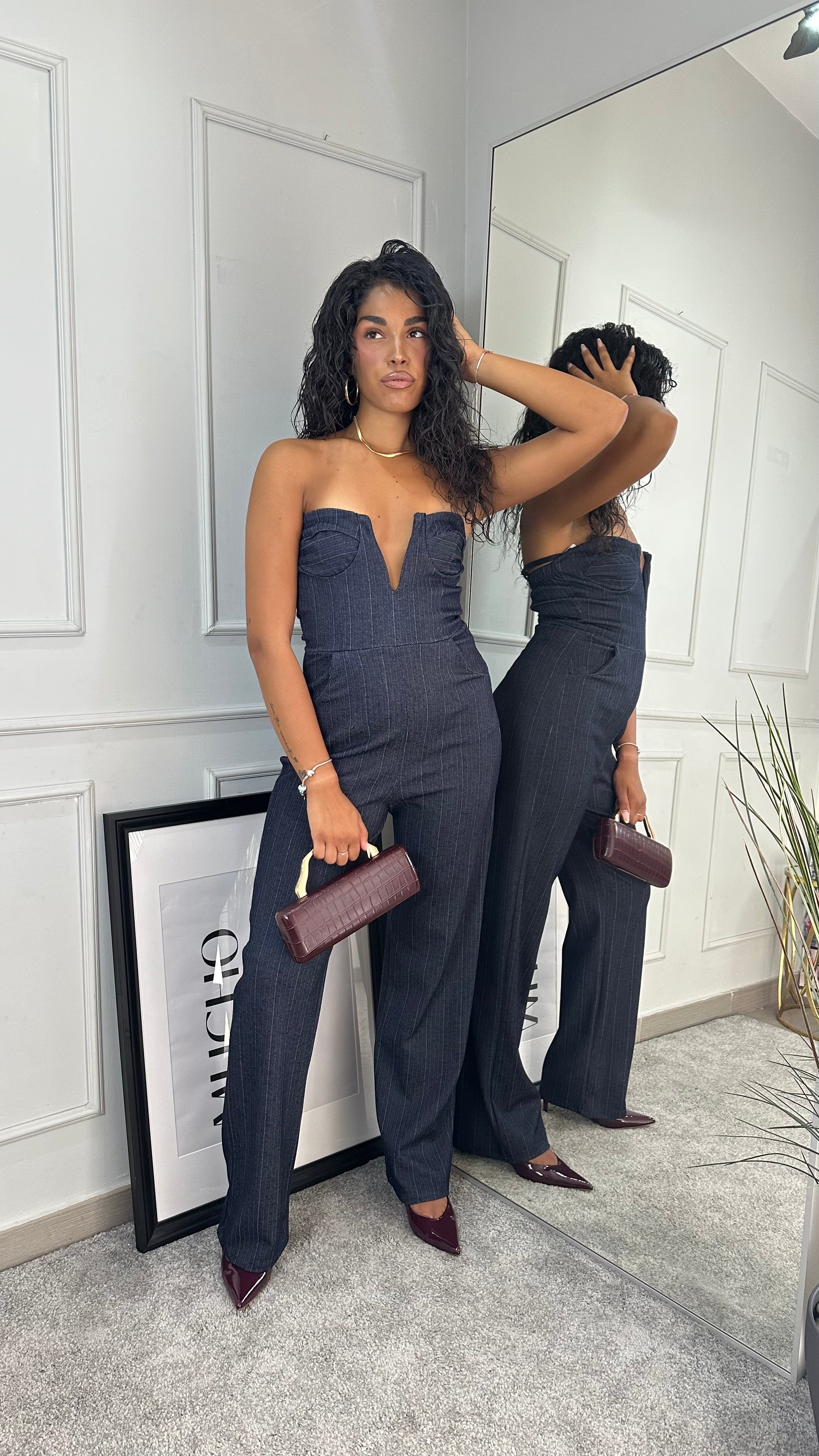 Tuta Dafne denim