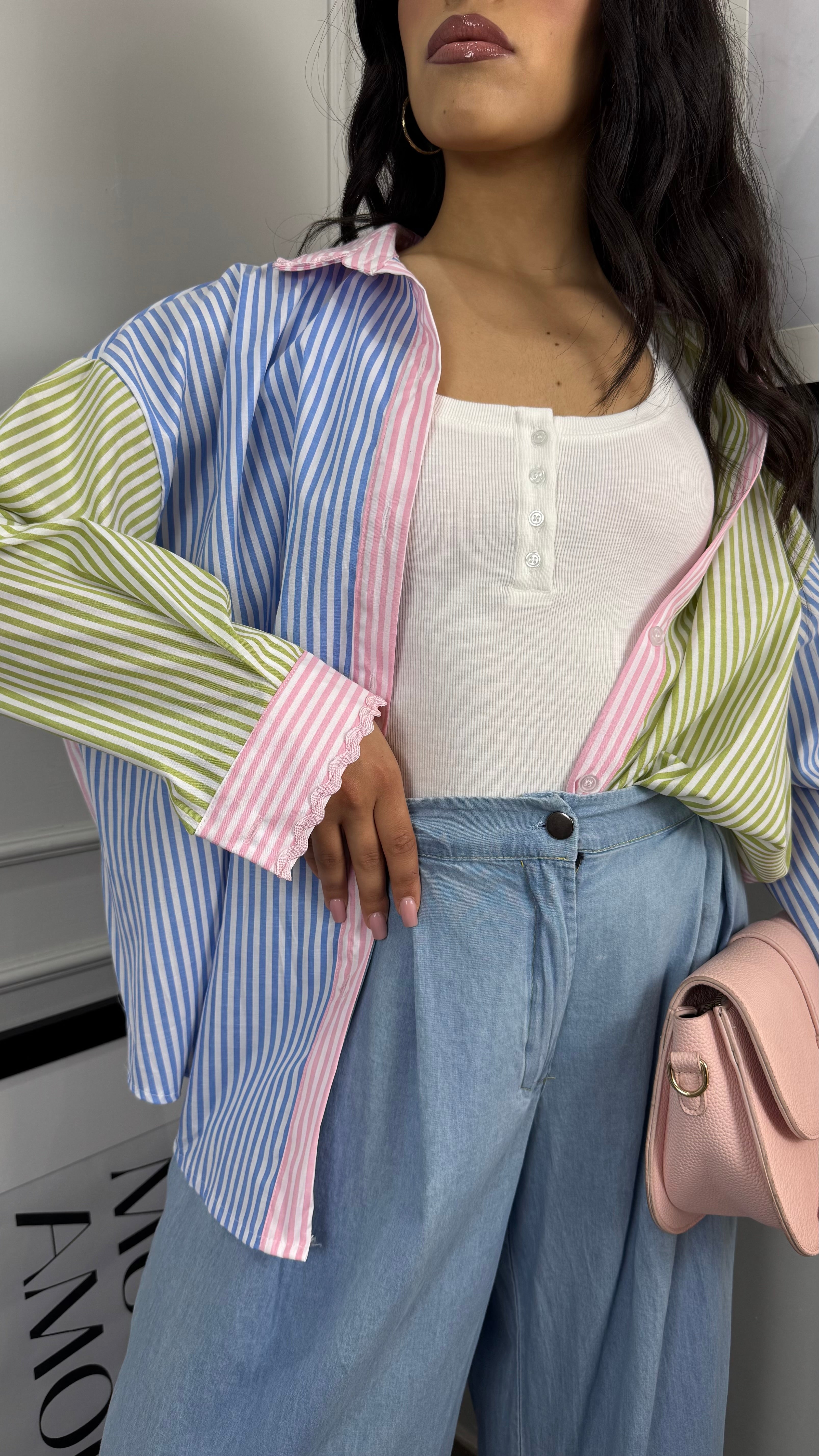 Camicia millerighe rambow