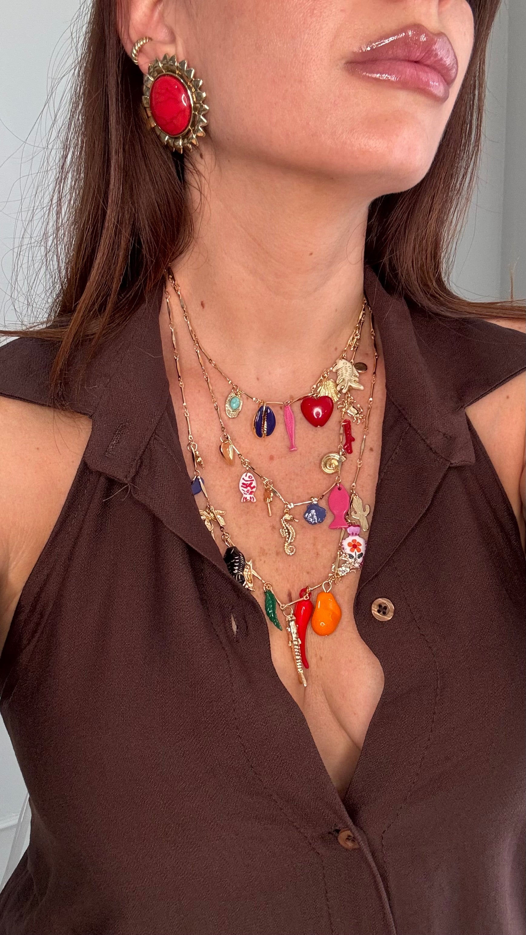 Collana 3in1 charms