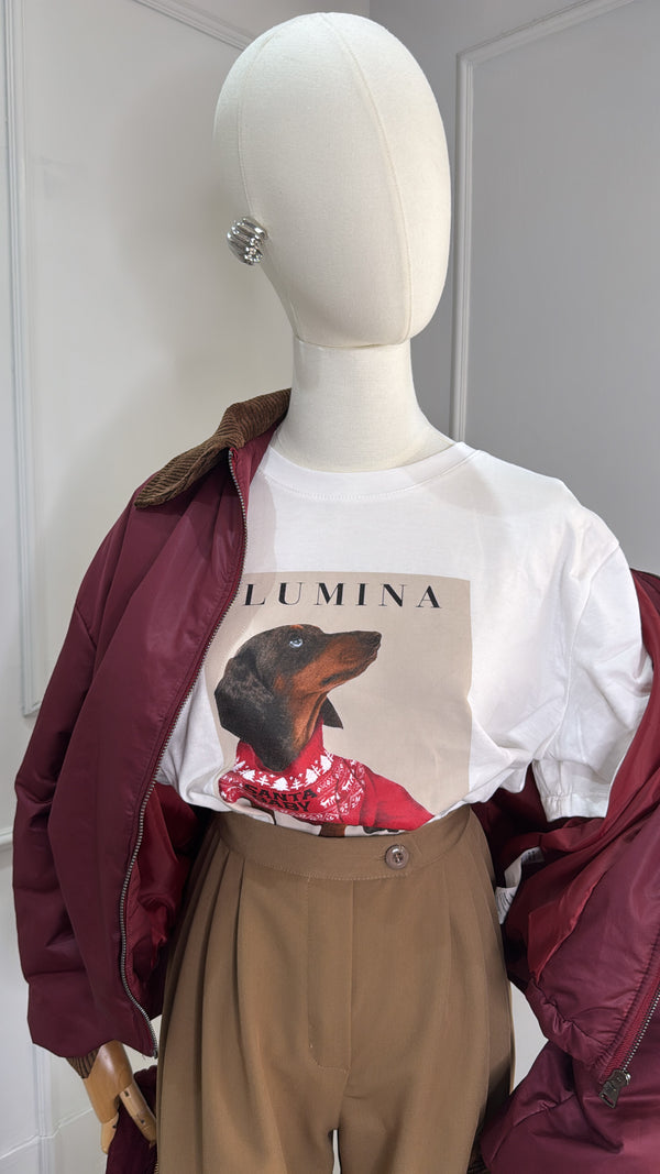 T-shirt dog Lumina