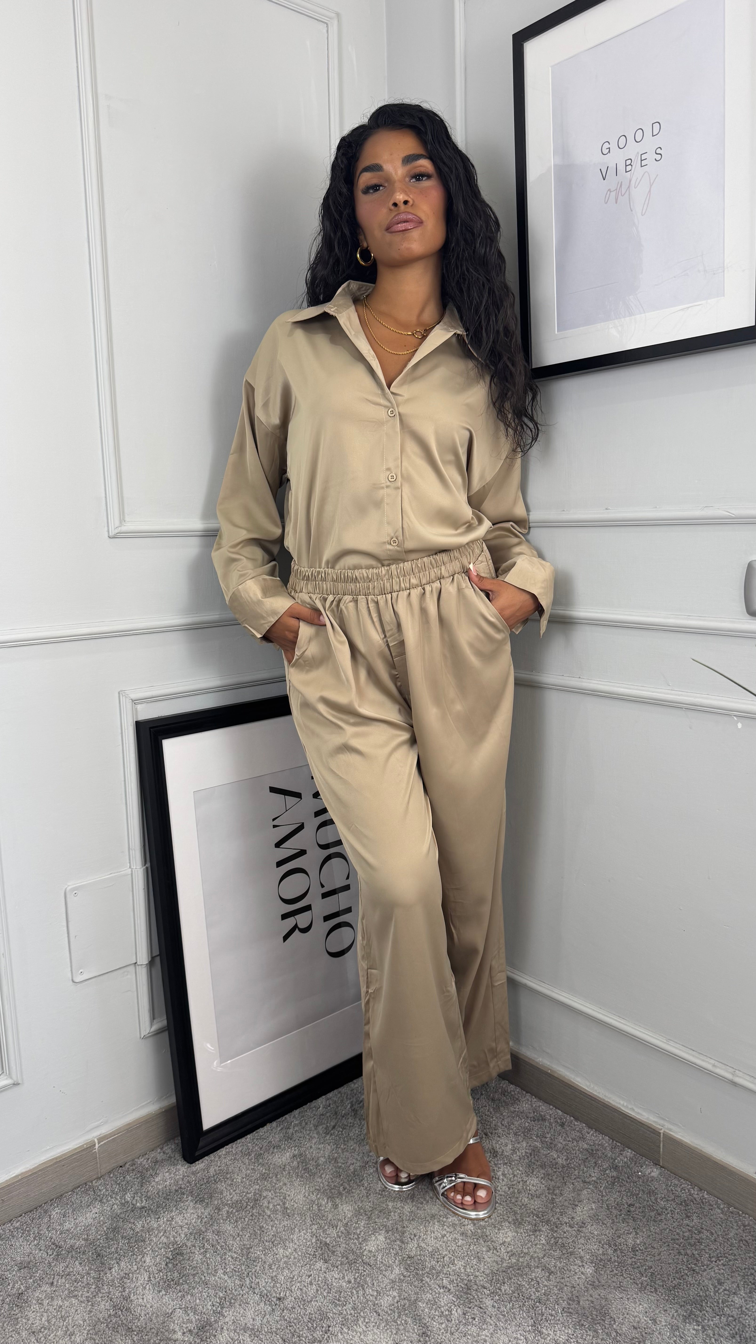 Coordinato satin