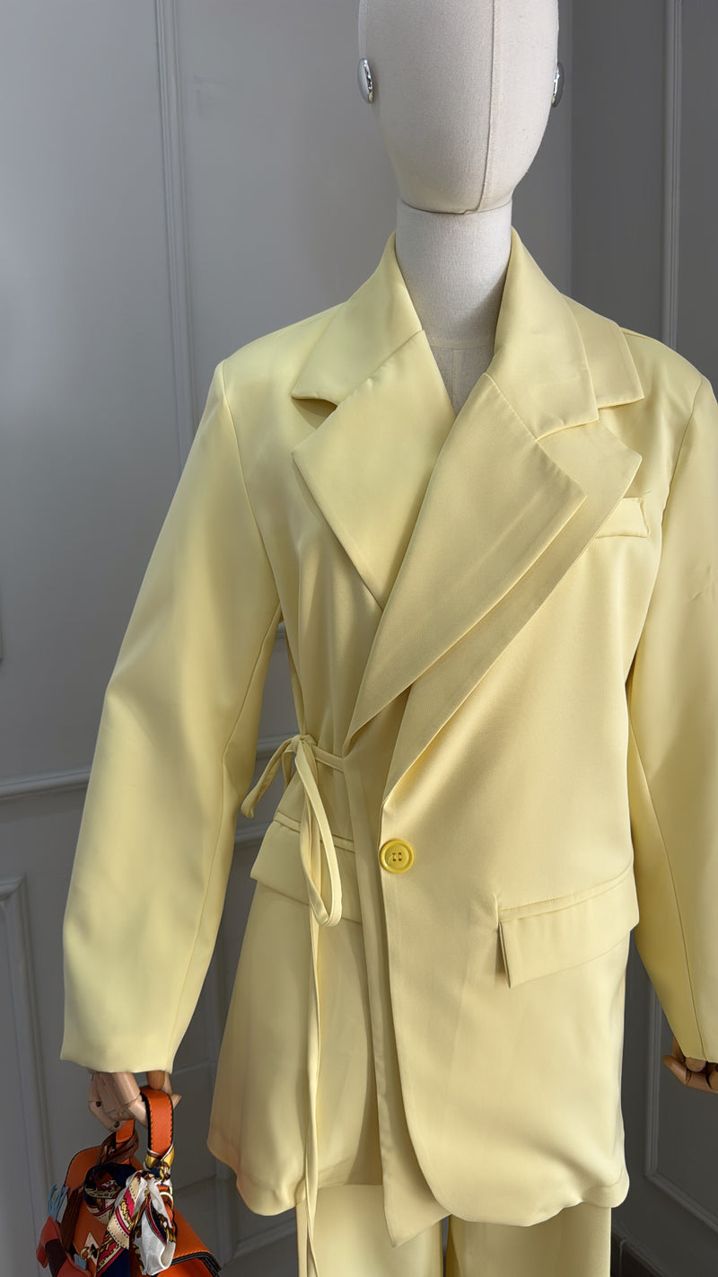 Tailleur kate giallo