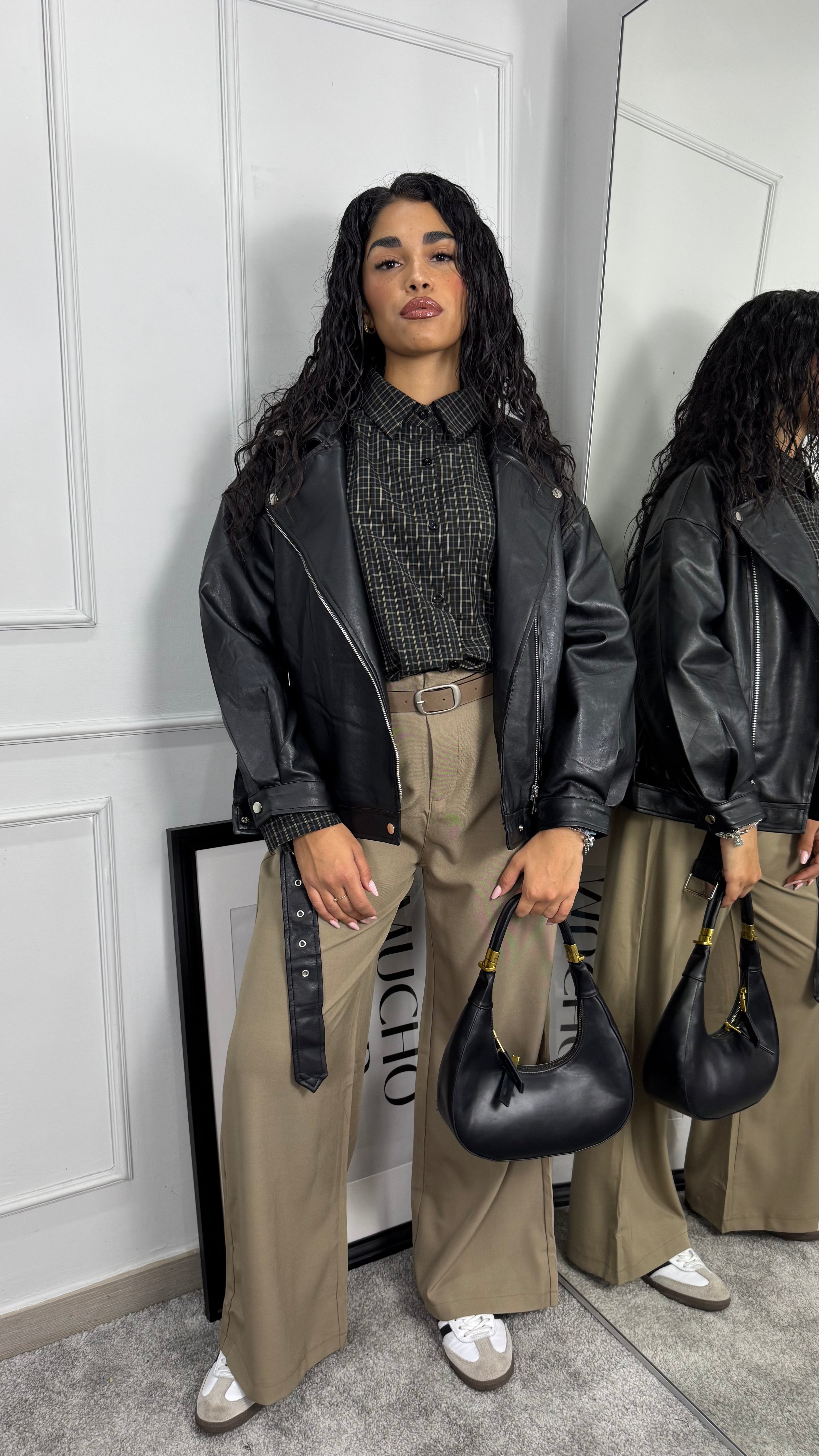 Chiodo oversize Black