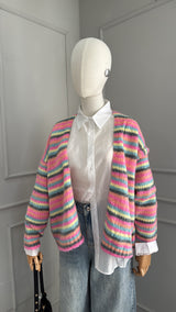 Cardigan rainbow