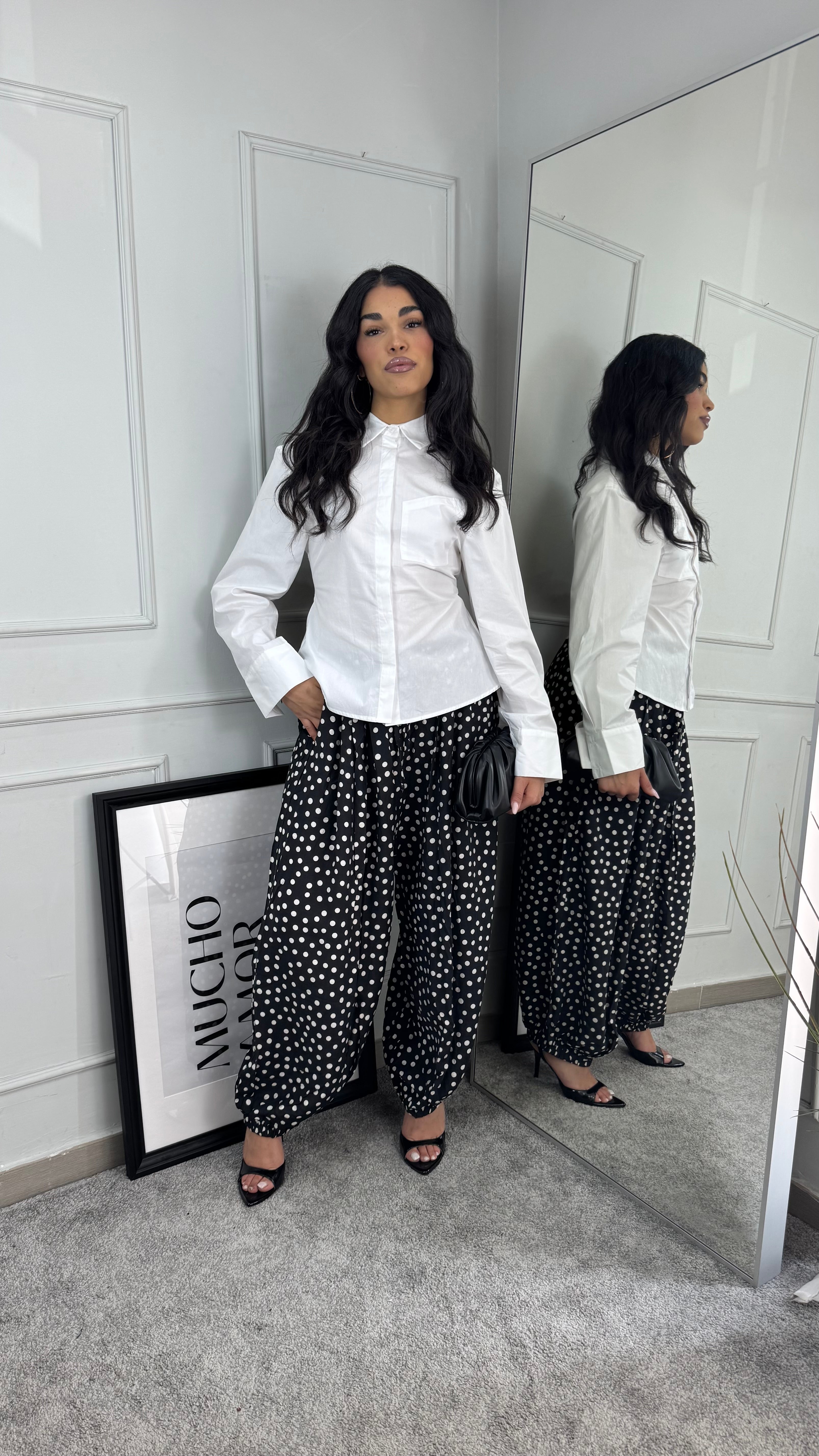 Pantaloni ballon pois - Gieltotalook