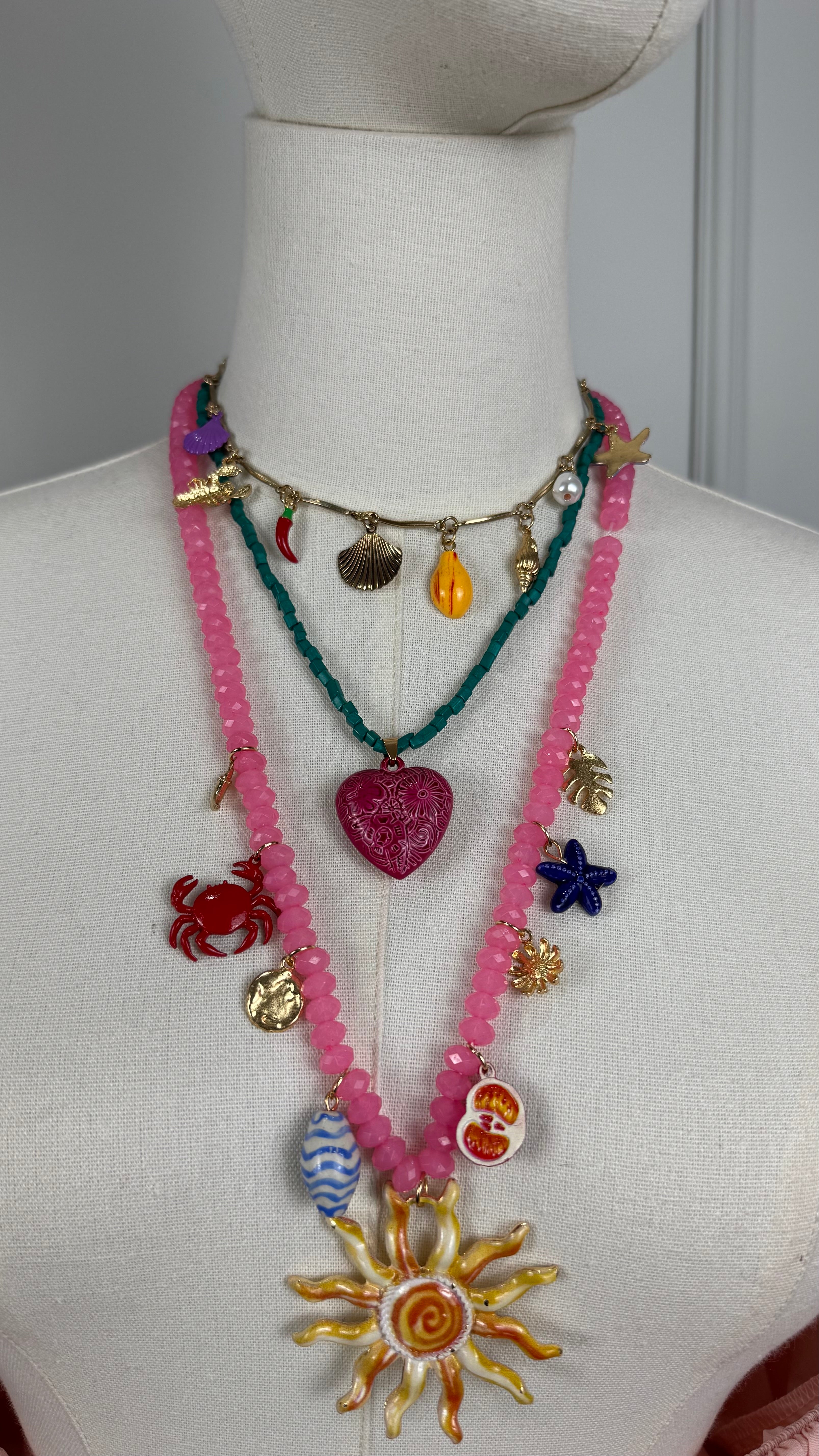 Collana trio formentera
