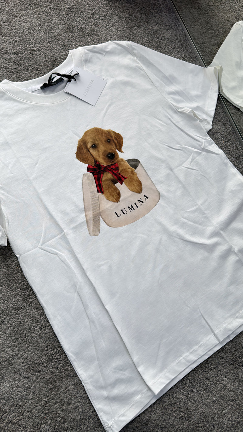 T-shirt dog lumina