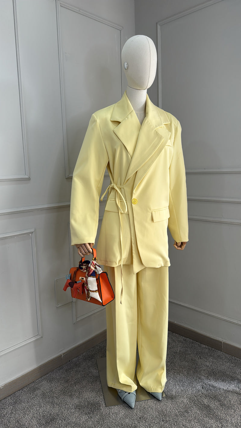 Tailleur kate giallo