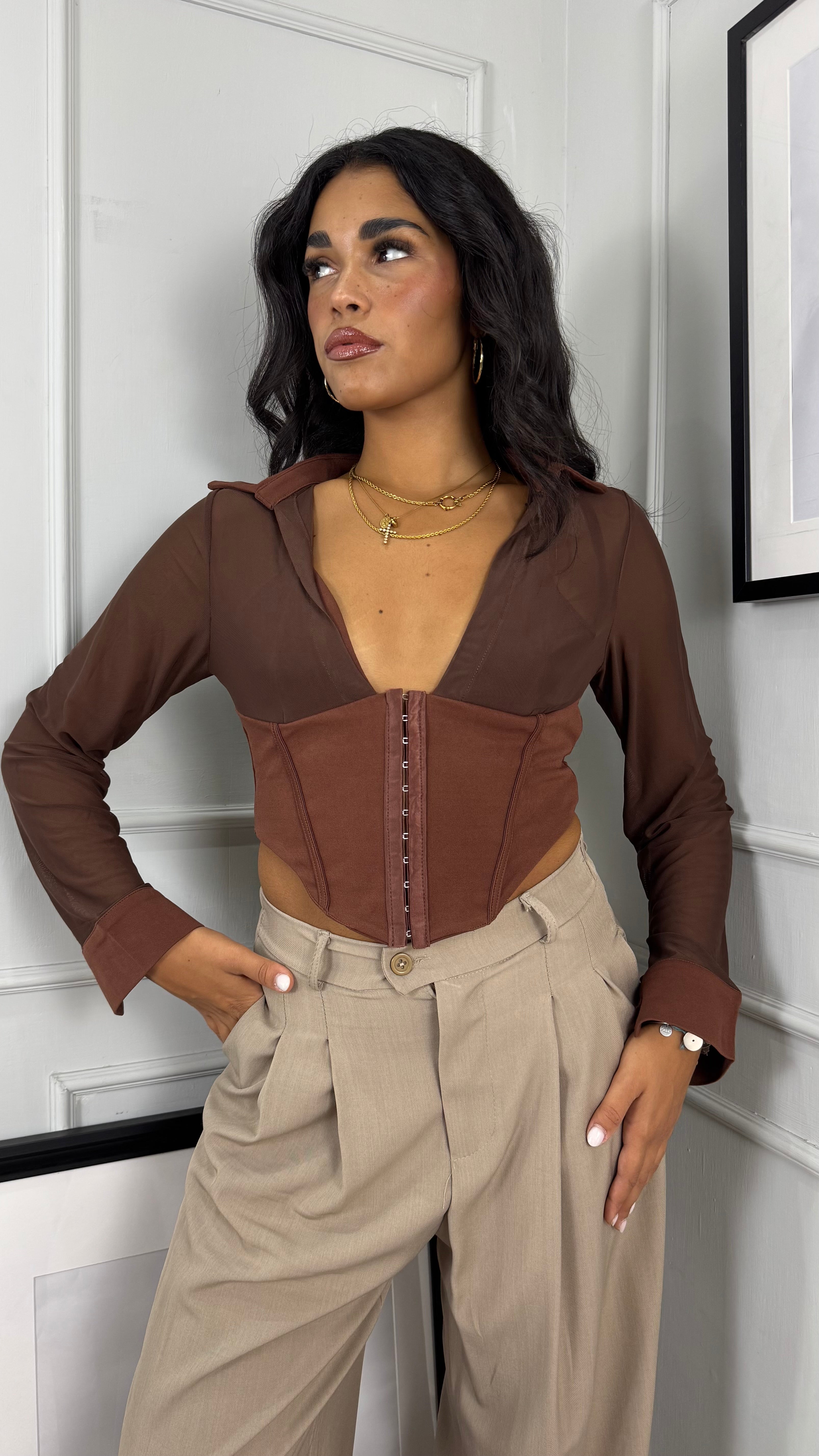 Camicia corpetto moni
