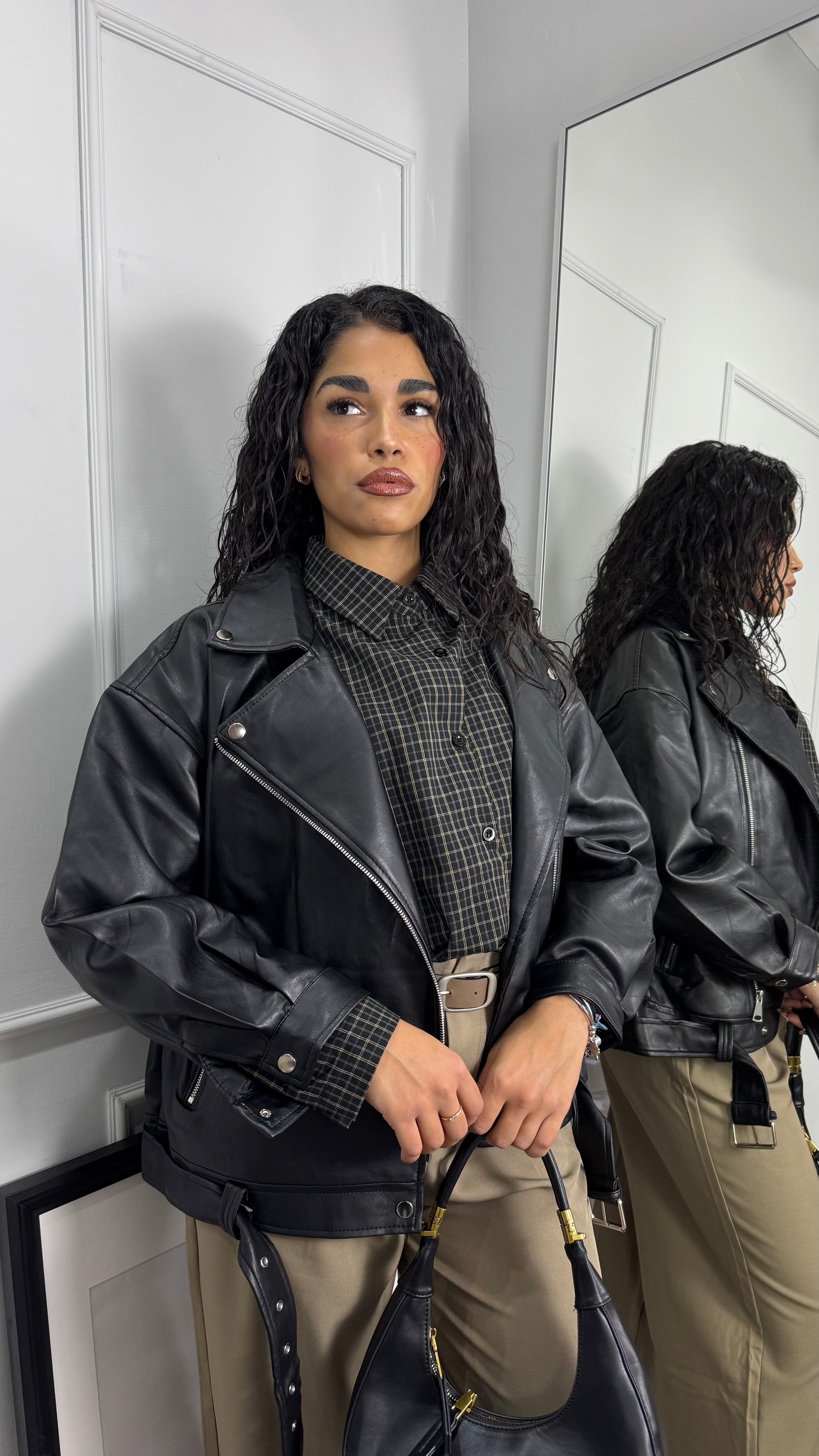 Chiodo oversize Black