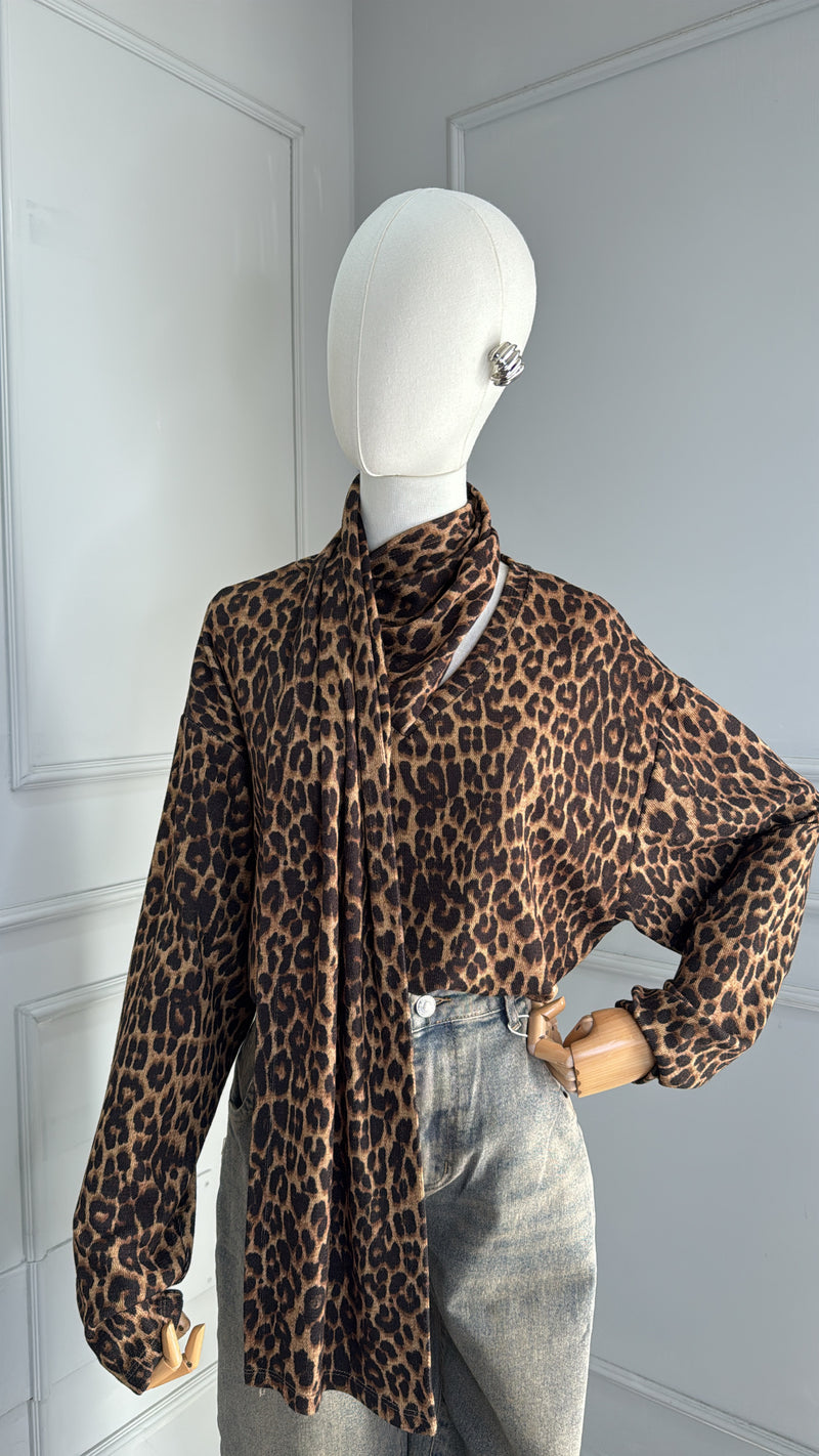 Maglia animalier lumina