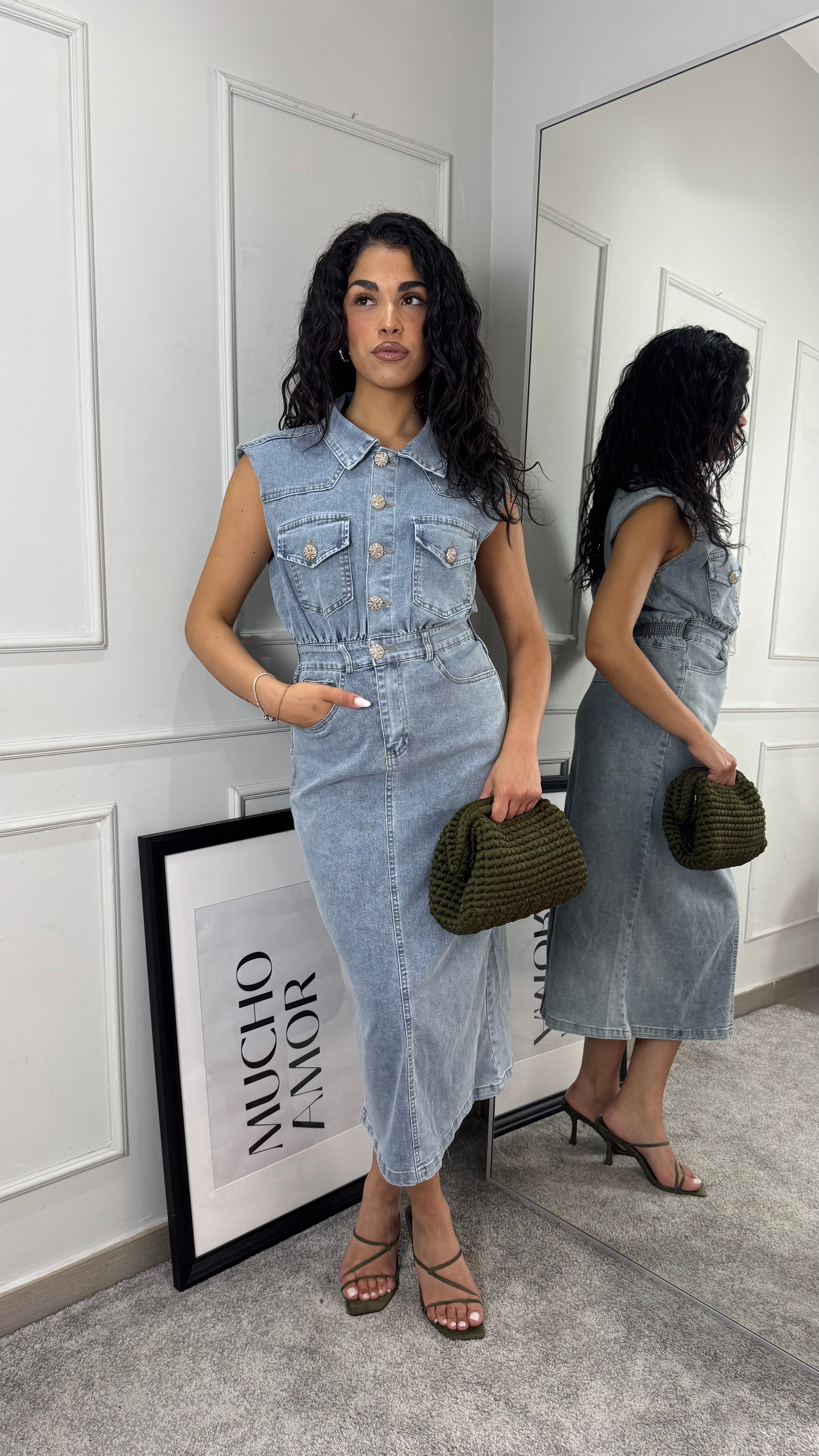 Abito in Denim Cecilia