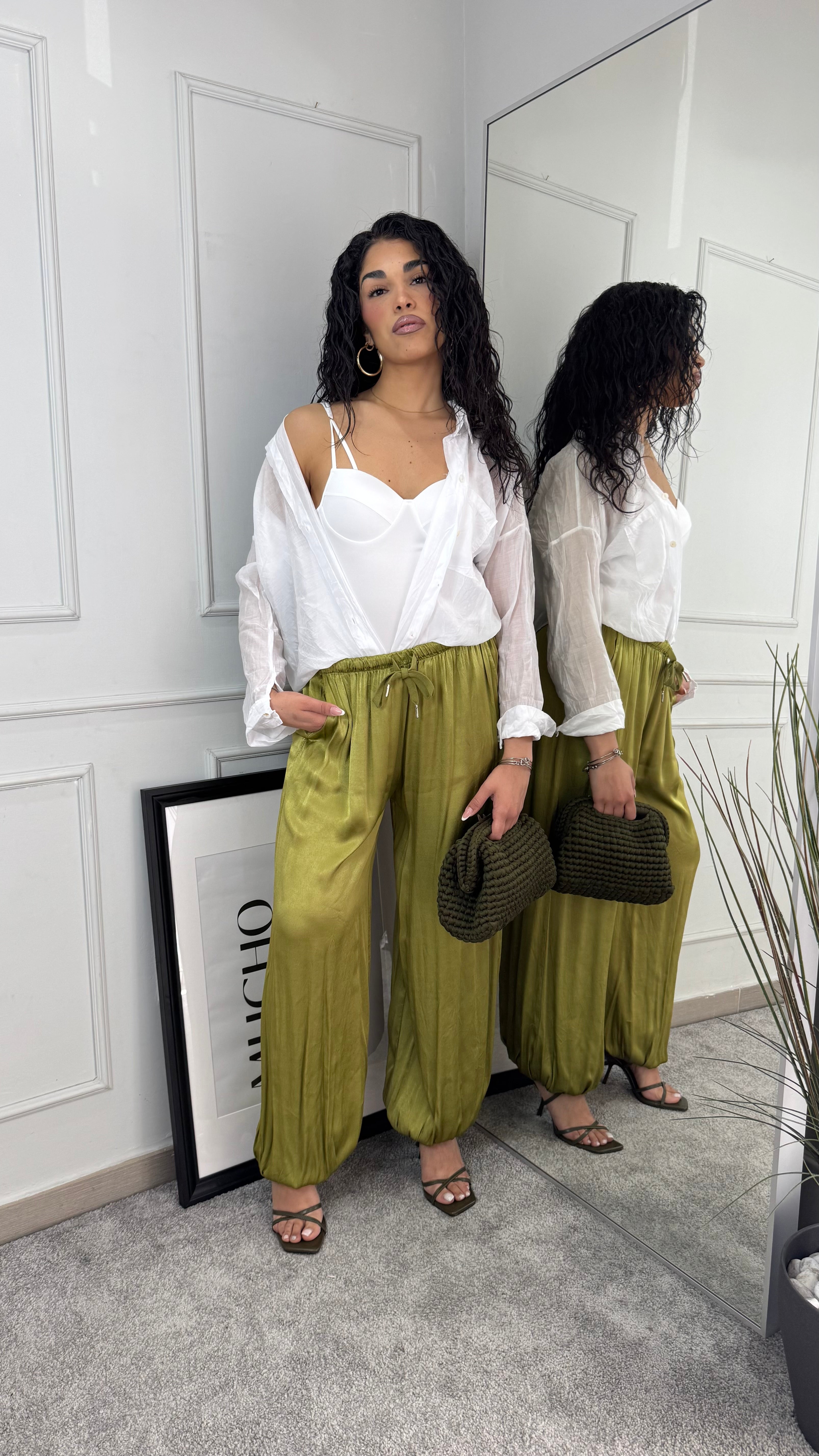 Pantaloni satin - Gieltotalook
