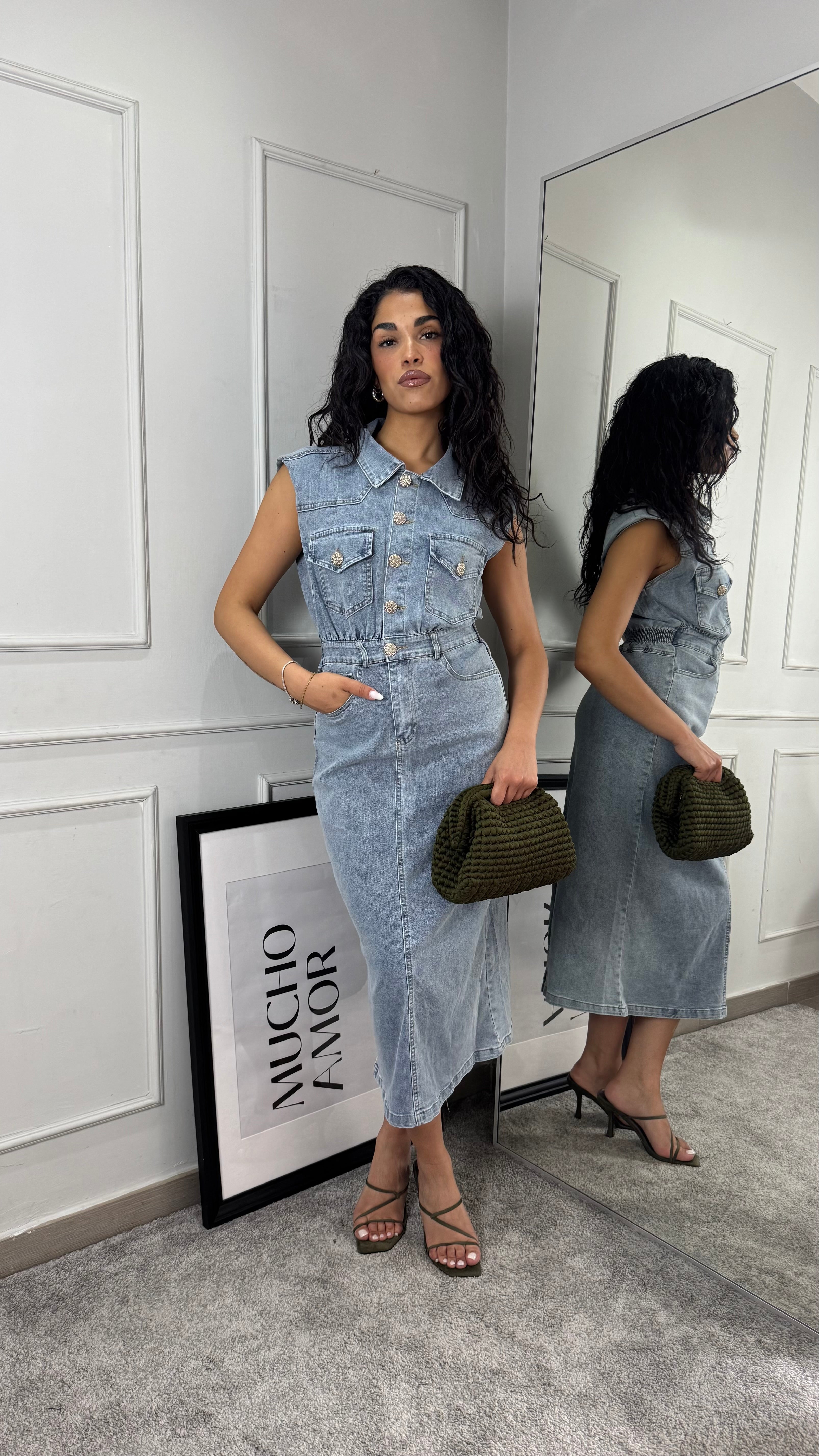 Abito in Denim Cecilia