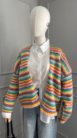 Cardigan rainbow