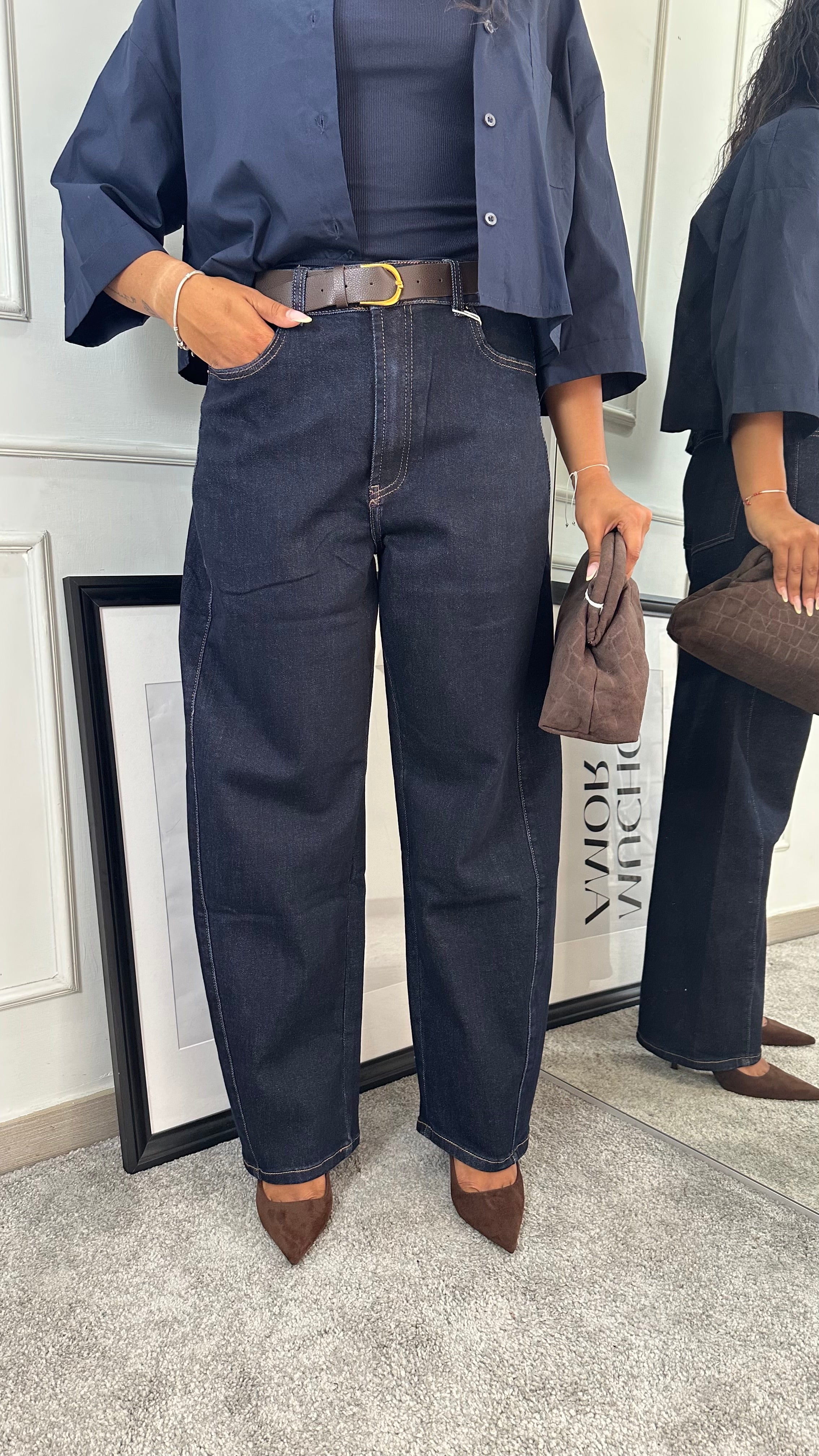 Jeans baggy ballon