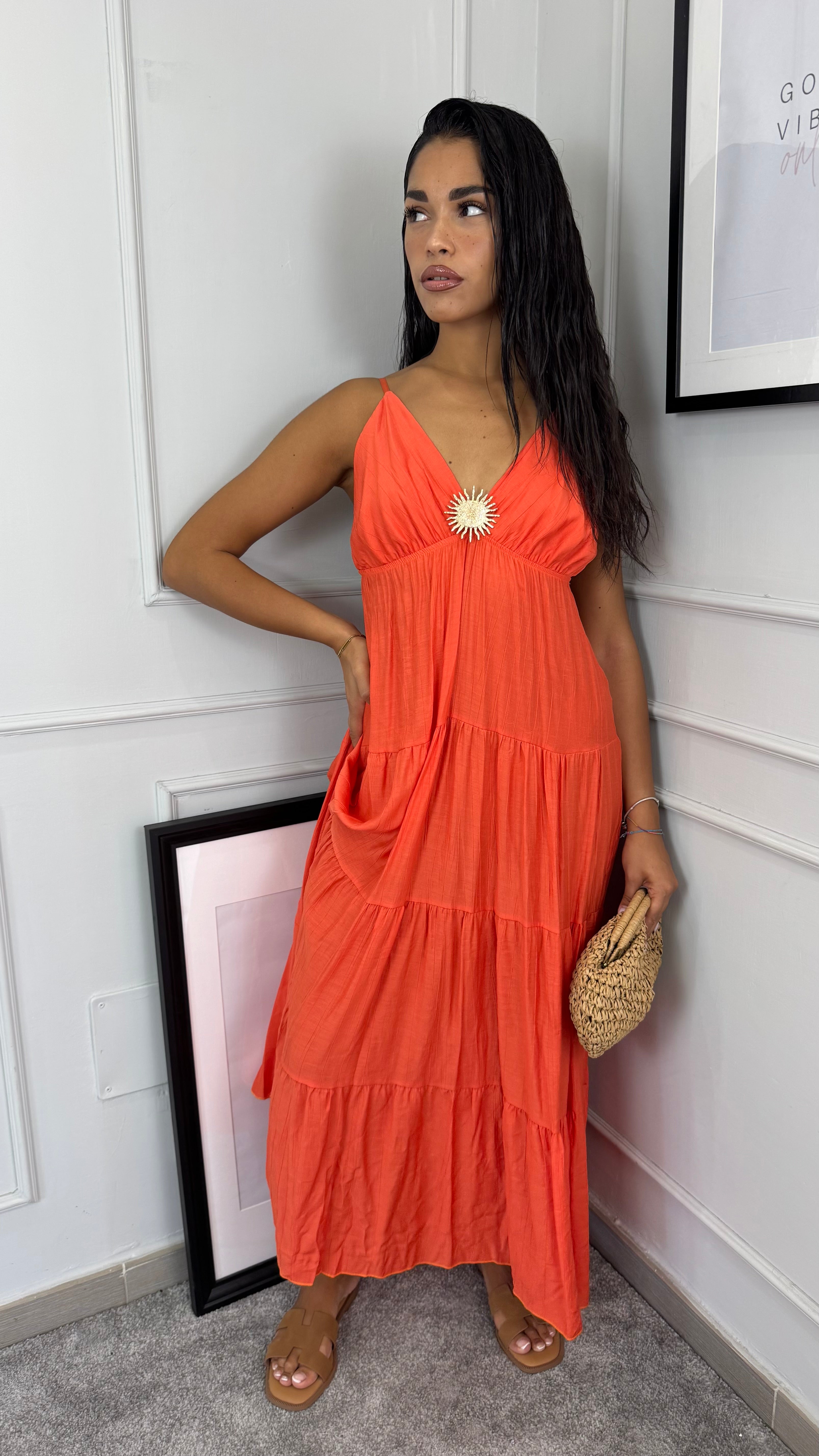 Abito soleil orange