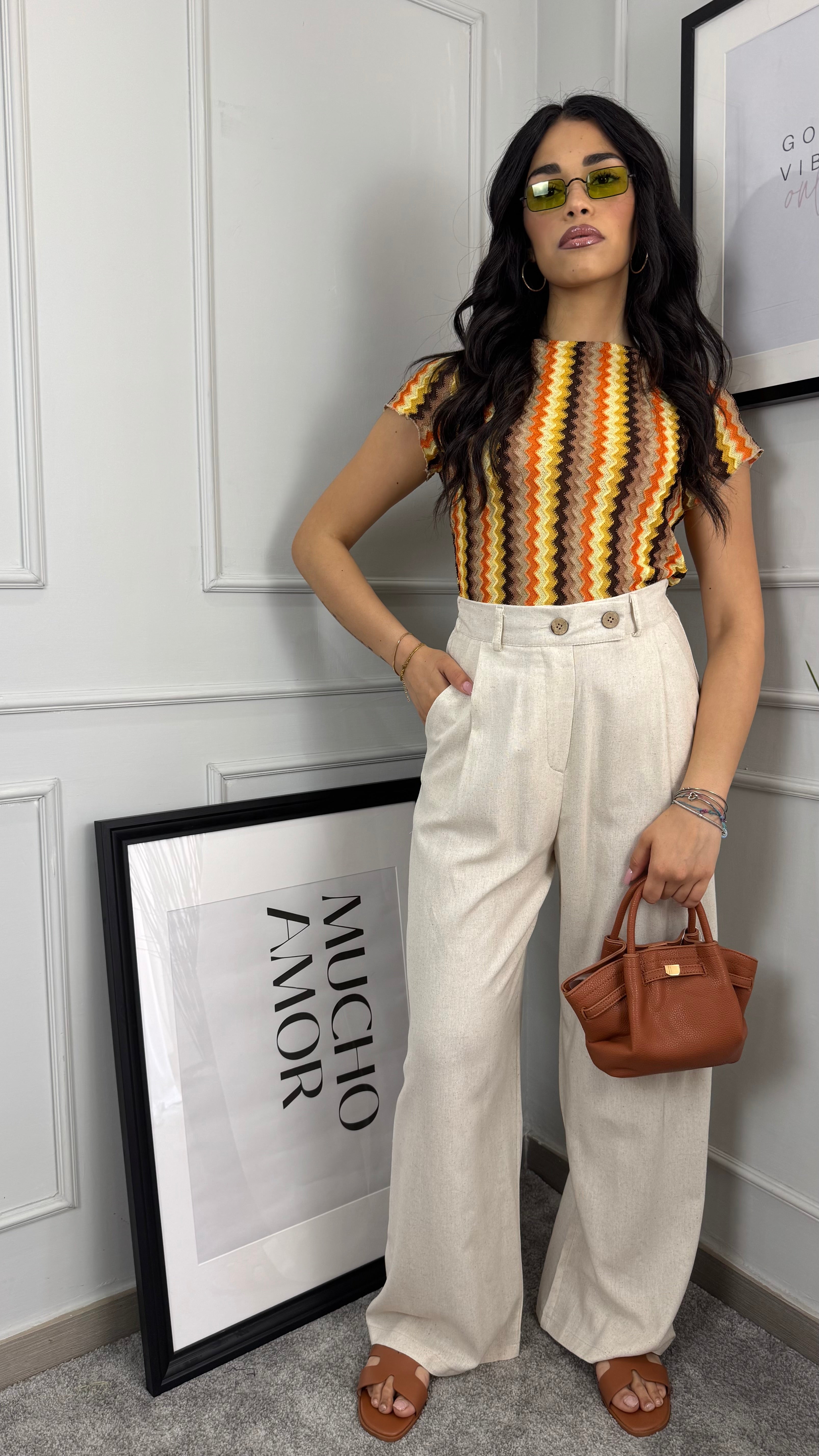 Maglia filo Sahara