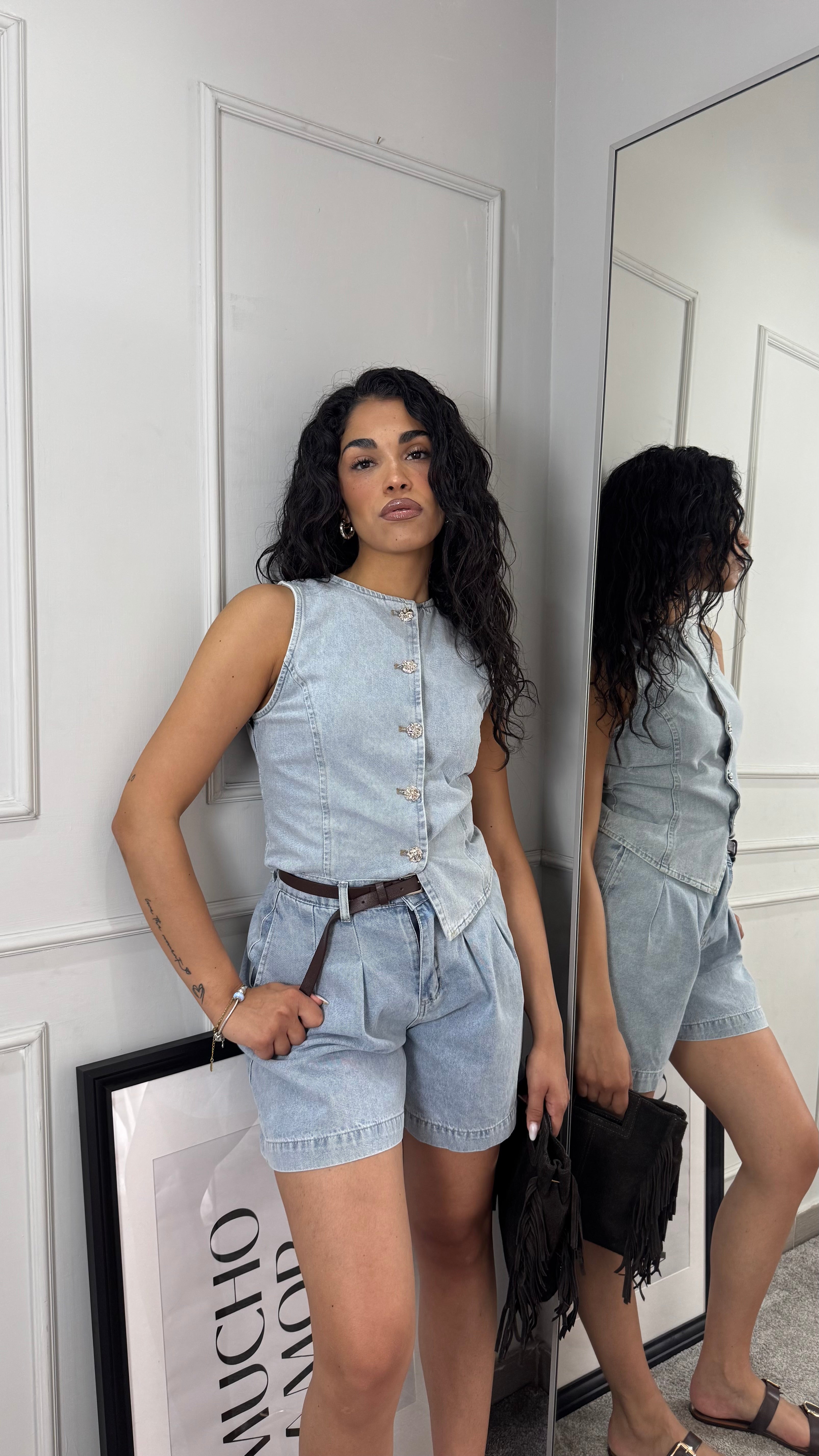 Coordinato in Denim